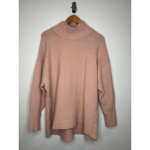 Free people oversized pink sweater